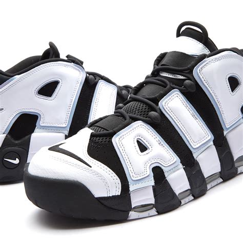 nike uptempo schwarz weiß|air more uptempo shoes.